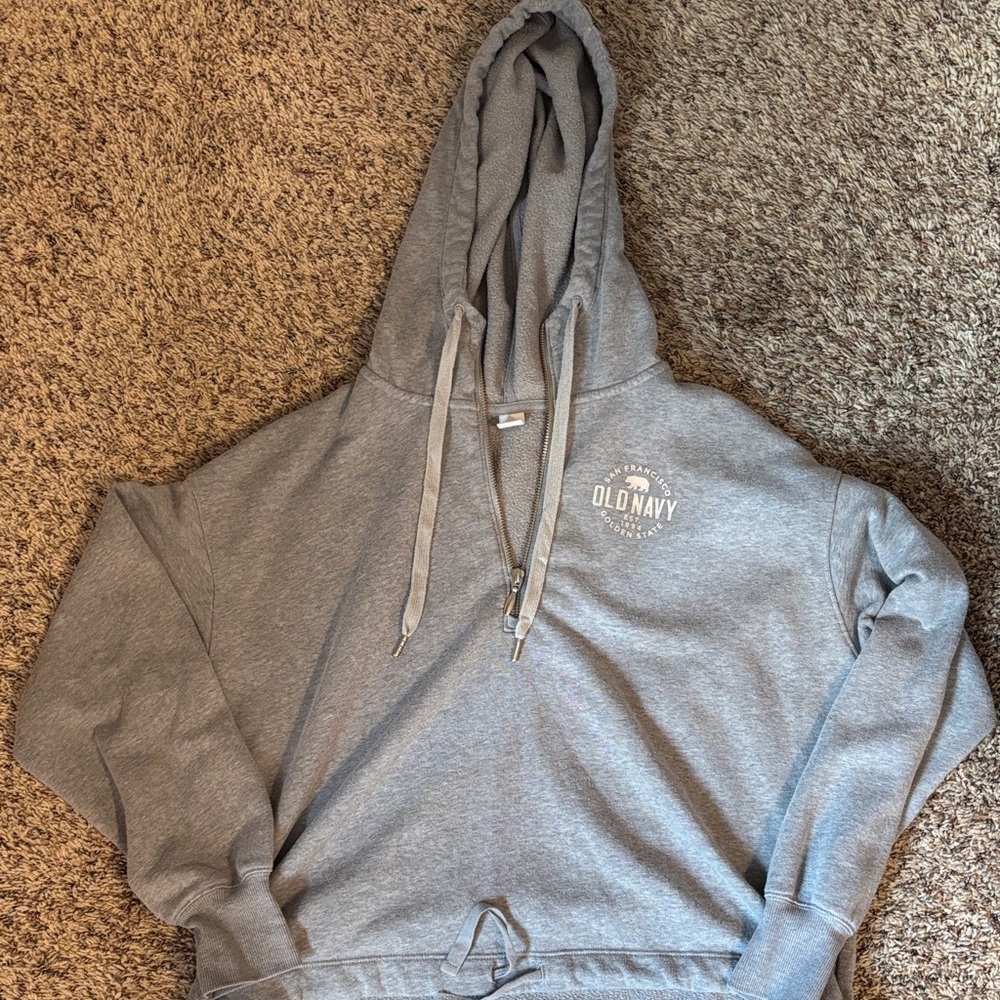 Old Navy Heather Gray Hoodie